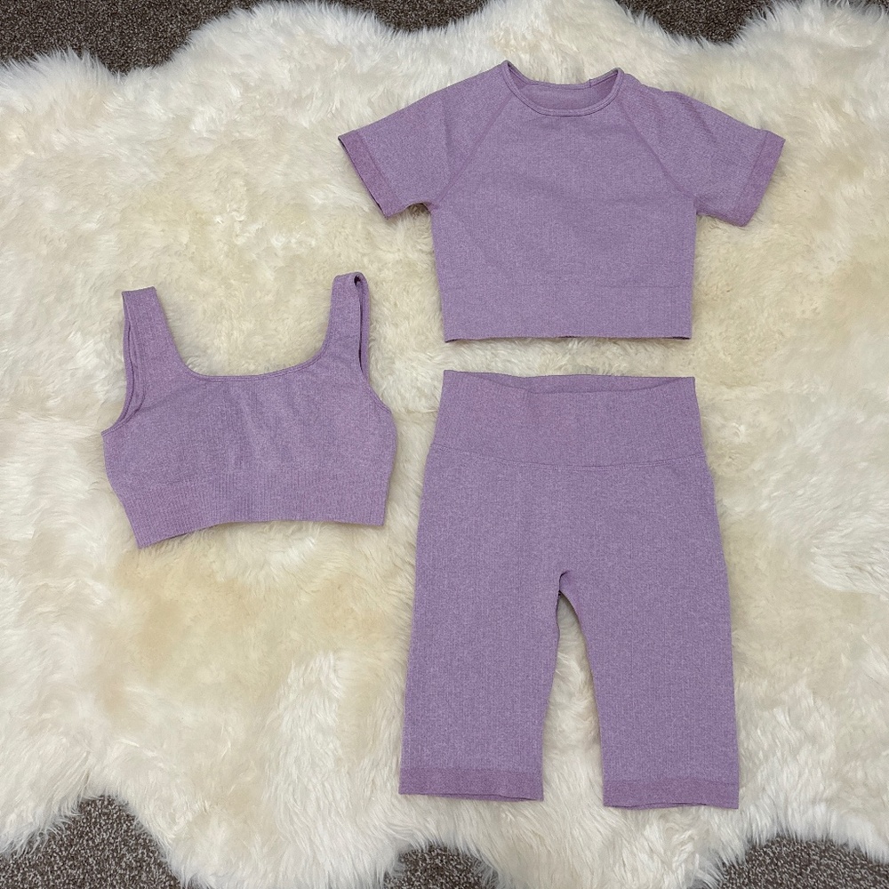 3pcs Bundles Women sport/workout/GYM/Yoga/Running/Jogging size Small